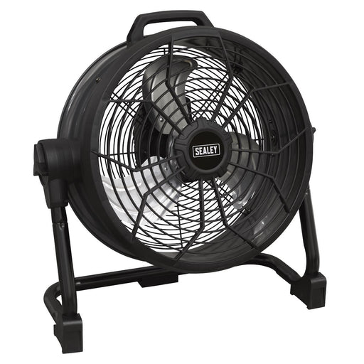 Sealey 2-in-1 Cordless/Corded High Velocity Drum Fan 16" 230V/20V SV20 Series Sealey - Dynamic Drive