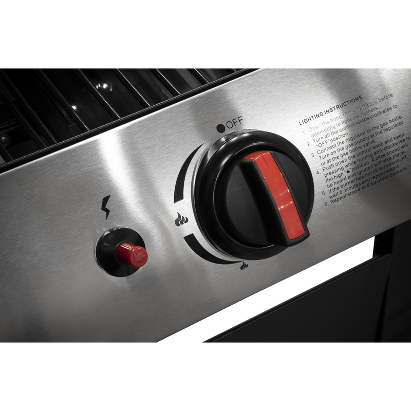 Dellonda 2 Burner Gas BBQ Dellonda  - Dynamic Drive