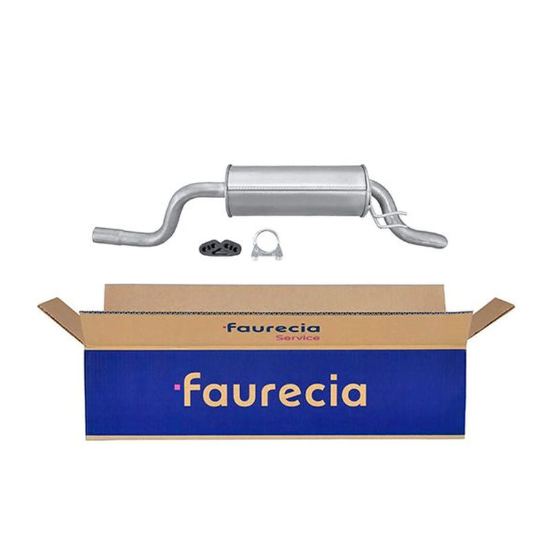 Hella End Silencer Rear fits Fiat Punto 1999-2012 1.2 188.030 188.233