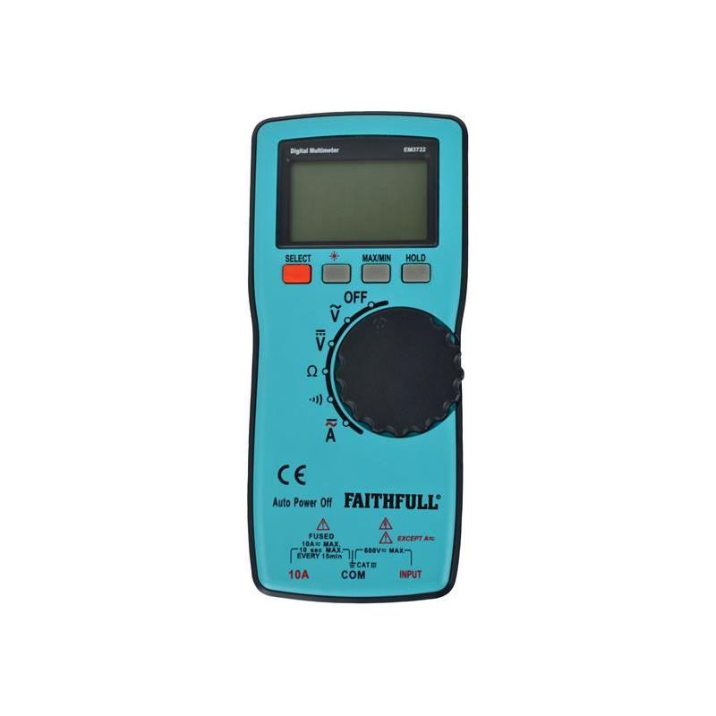 Faithfull Auto-Range Digital Multimeter Faithfull - NN4 Online