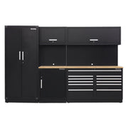 Sealey Premier Premier Storage System with Oak Worktop 3.3m APMSCOMBO2W Sealey Premier - Dynamic Drive