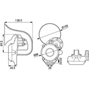 Hella Trumpet Style Car Horn