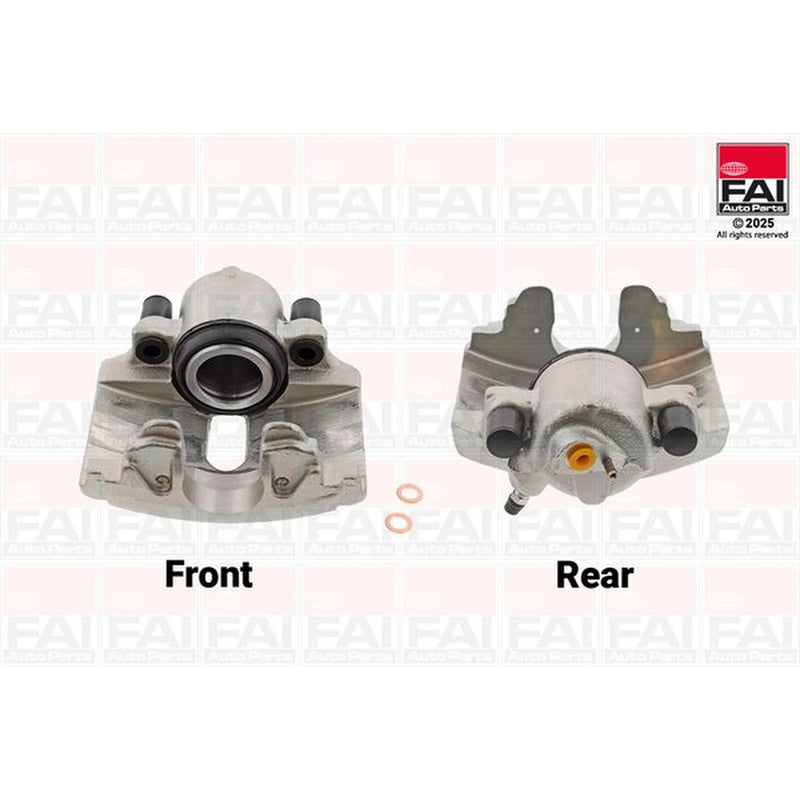 FAI Brake Caliper Assembly Front Right fits Audi A1 2010-2018 1.4 1.6 2.0