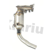 Klarius Catalyst Type Approved With Pipe fits Fiat 500 2007 on 1.2