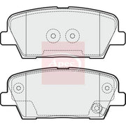 Apec Rear Brake Pad Set PAD1753