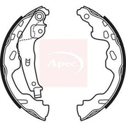 Apec Brake Shoe Set Axle Kit fits Citroën C1 2005-2014 1.0 1.4