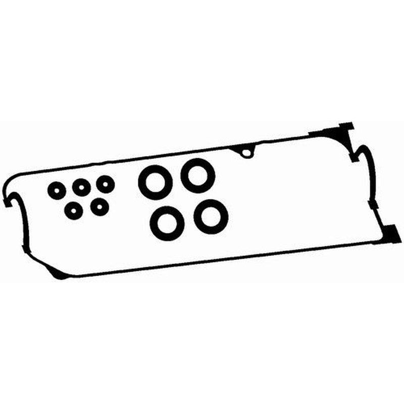 BGA Cylinder Head Cover Gasket Set NBR (nitrile butadiene r fits Honda Civic VII