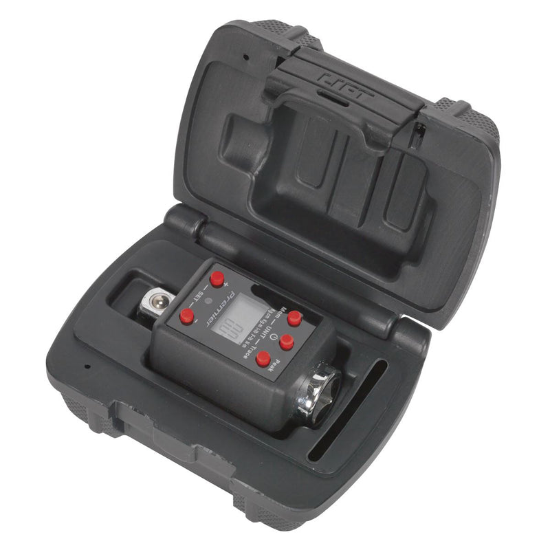 Sealey Torque Adaptor Digital 1/2"Sq Drive 40-200Nm(29.5-147.5lb.ft) STW290 Sealey - Dynamic Drive