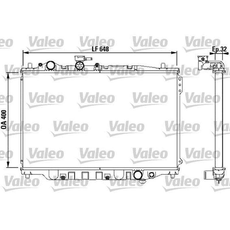 Valeo Engine Radiator 732538