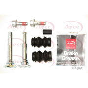 Apec Brake Caliper Guide Sleeve Kit Front Left fits Citroën C1 2005-2014 1.0 1.4