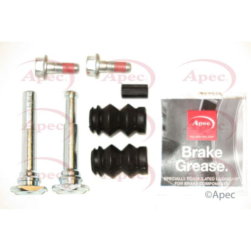 Apec Brake Caliper Guide Sleeve Kit Front Left fits Citroën C1 2005-2014 1.0 1.4