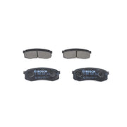 Bosch Front & Rear Pads fits Toyota Land Cruiser Colorado 1995-2002 2.7 3.0 3.4