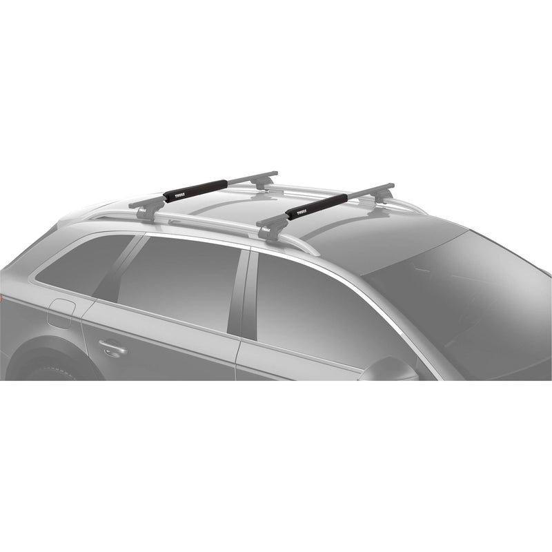 Thule Surf Pads Medium Narrow 20" Black Surfboard Rack Thule - Bars 4 Cars