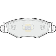 NAPA Front & Rear Pads fits Peugeot 206 1998-2012 1.4