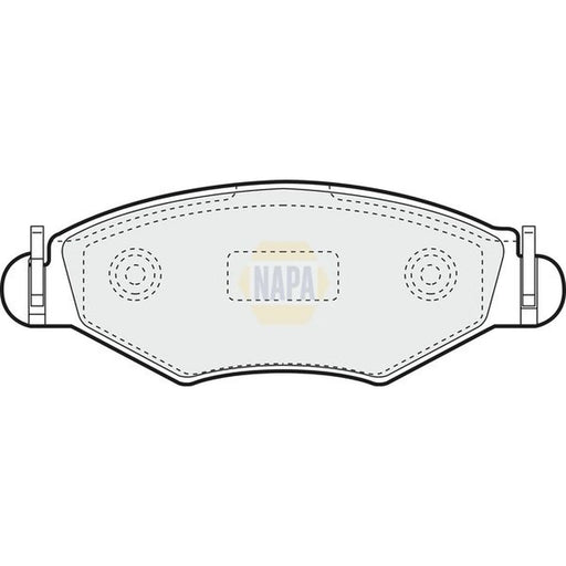 NAPA Front Brake Pad Set NBP1560