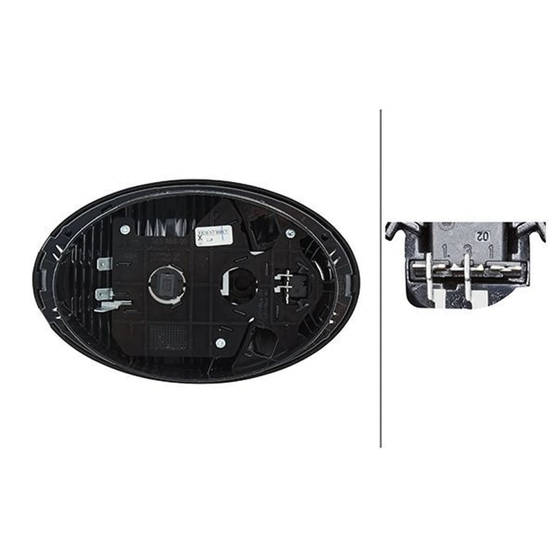 Hella Interior Lamp MG12 2JA Interior 2JA 009 294-001 2JA 009 294-001