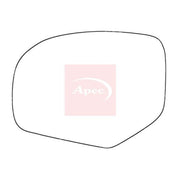 Apec Exterior Wing Mirror Glass Left fits Suzuki Swift III 2012-2017 1.2 1.6