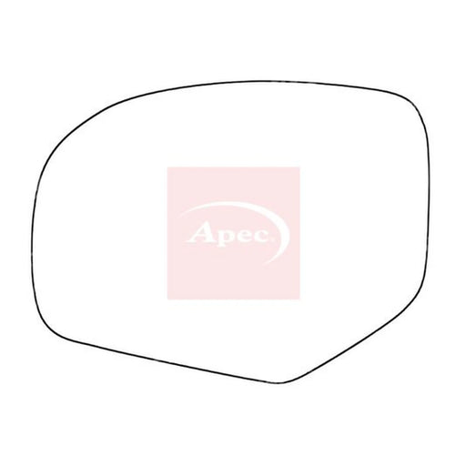 Apec Exterior Wing Mirror Glass Left AMS2713