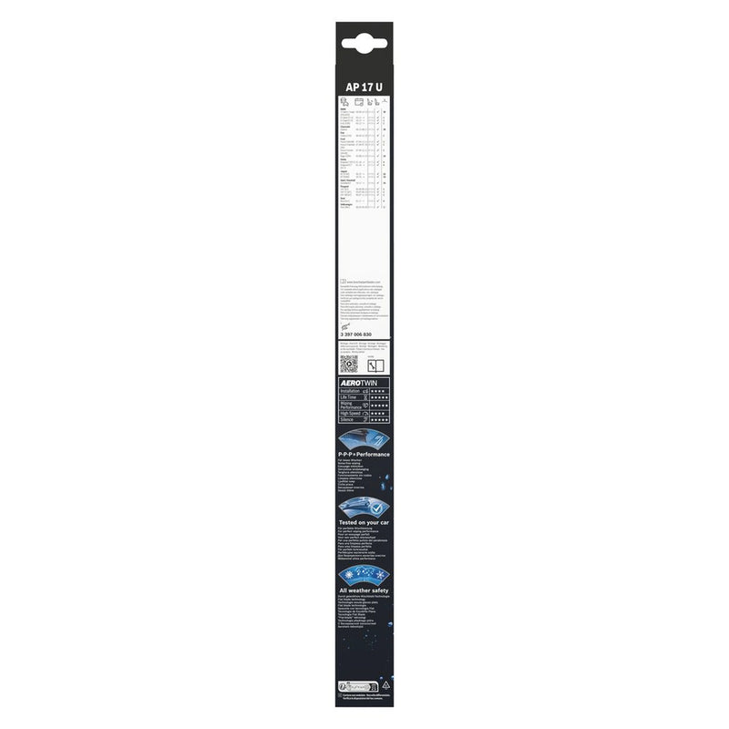 Bosch Front & Rear Aerotwin Plus Wiper Blade Set fits Ford Kuga I 2008-2012