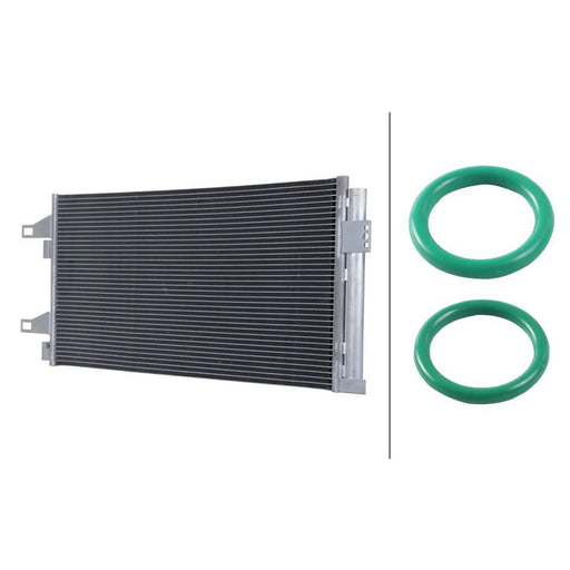 Hella Air Conditioning Condenser Front fits Citroën Relay III 2006-2023