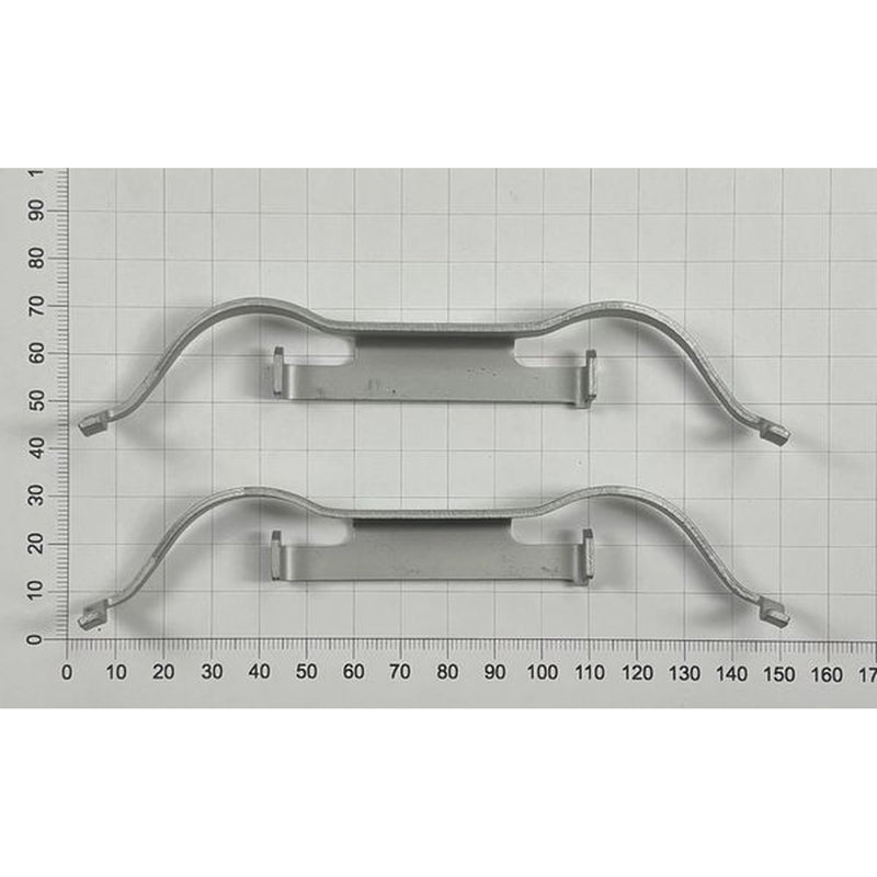 Juratek Brake Pad Accessory Fitting Kit Front fits Citroën C4 Grand Picasso II