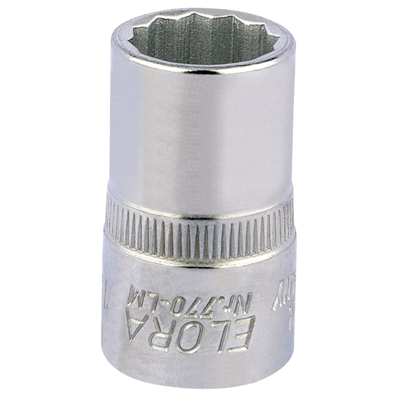 Draper Elora Bi-Hexagon Socket, 1/2" Sq. Dr., 15mm 24608 Draper - Dynamic Drive