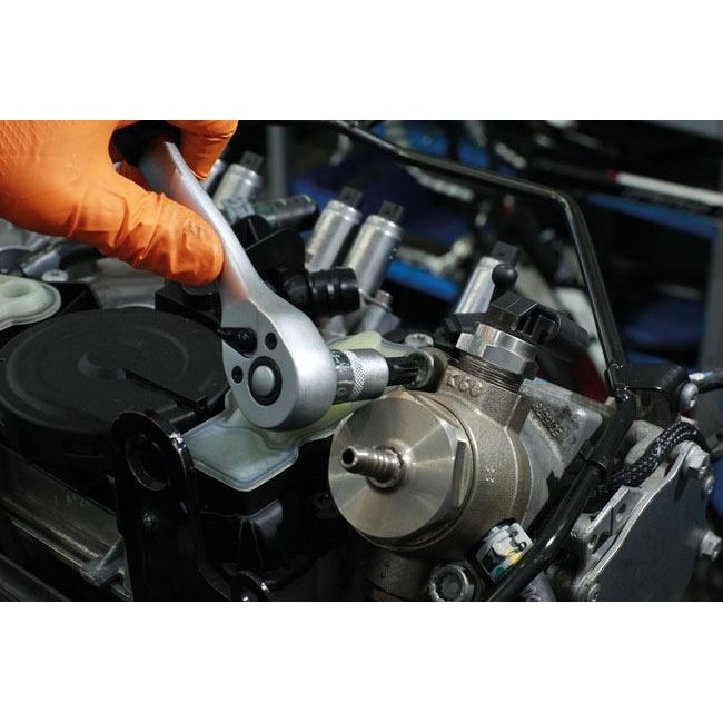 Laser Spline Socket Bit Set 1/4"D, 3/8"D, & 1/2"D 8pc 3266 Laser - Dynamic Drive