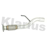 Klarius Exhaust Pipe OD fits Nissan Qashqai II 2013 on 1.5 1.6