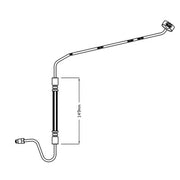 Abtex Brake Hydraulic Hose Line outer ABH1254L