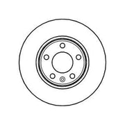 Abtex 2 x Vented Front Brake Discs BD1056V-x2