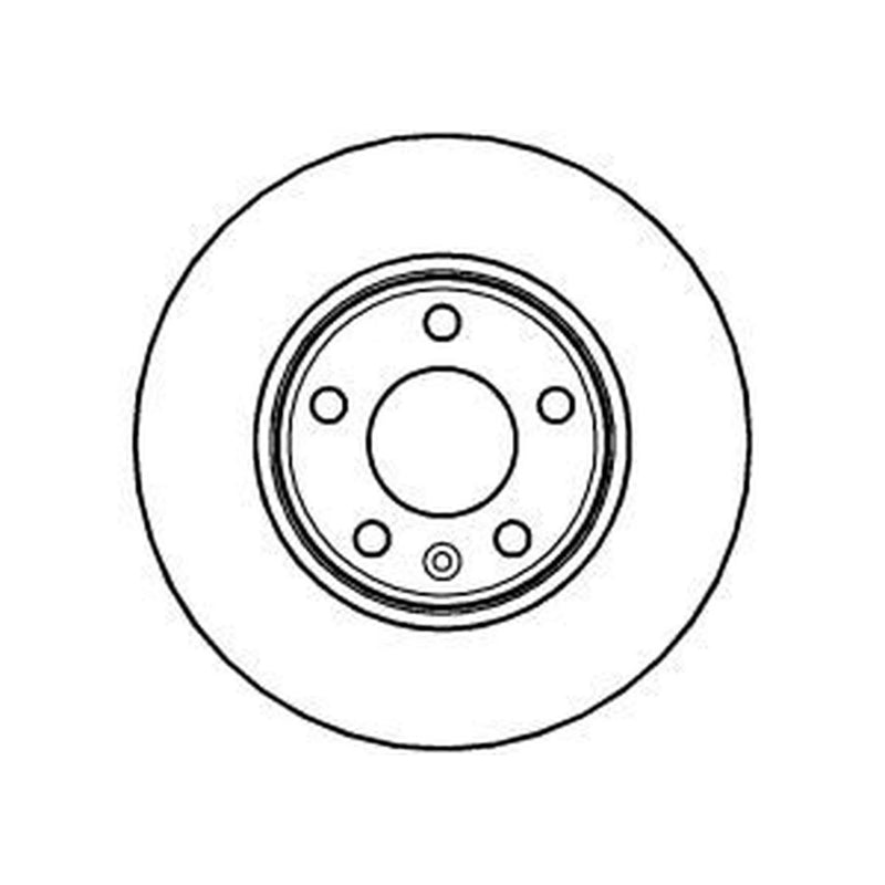 Abtex 2 x Vented Front Brake Discs BD1056V-x2