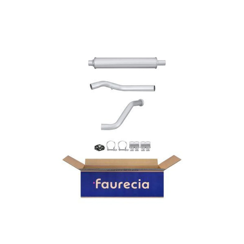Hella Front Silencer Front fits Citroën C4 2004-2007 2.0