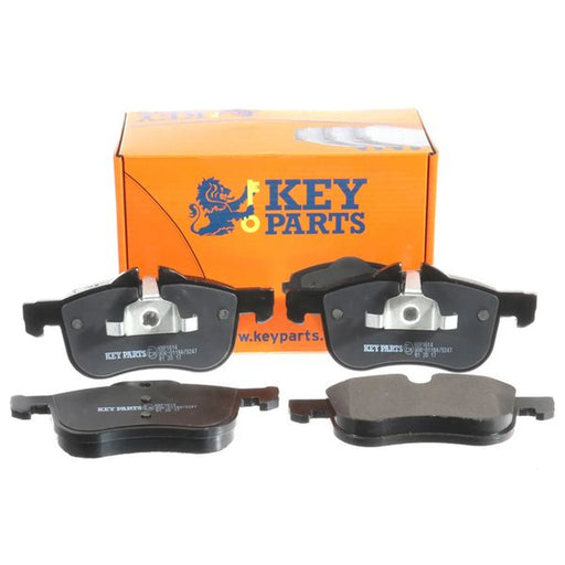 Key Parts 4 x Front Brake Pad Set fits MG MG 6 2010 on 1.8