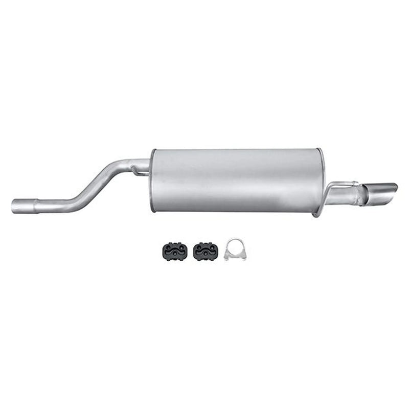 Hella End Silencer Rear fits Opel Corsa D 2006-2014 1.4