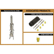 Connect Non-Insulated Male Terminals 50pc 37483 Tool Connection - Dynamic Drive