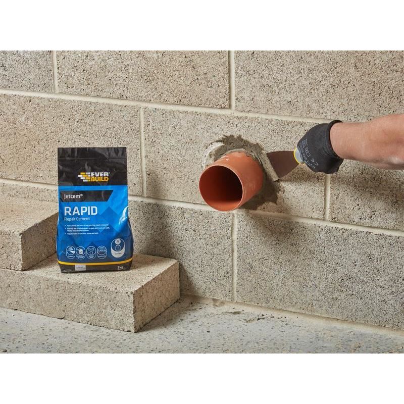 Everbuild Sika Rapid Set Cement 12kg (4 x 3kg Packs) Everbuild Sika - Dynamic Drive