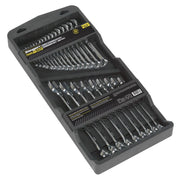 Sealey Combination Spanner Set 25pc Metric S0564 Sealey - Dynamic Drive