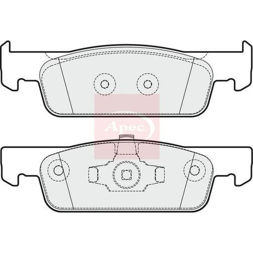 Apec Front Brake Pad Set PAD1944