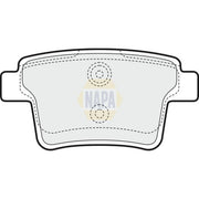 NAPA Rear Brake Pad Set fits Ford Mondeo 2000-2007 1.8 2.0 2.2 2.5 3.0