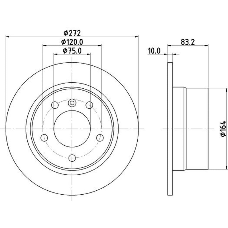 Mintex Front & Rear Brake Discs & Pads fits BMW Z3 Roadster 1995-2003 1.8 1.9