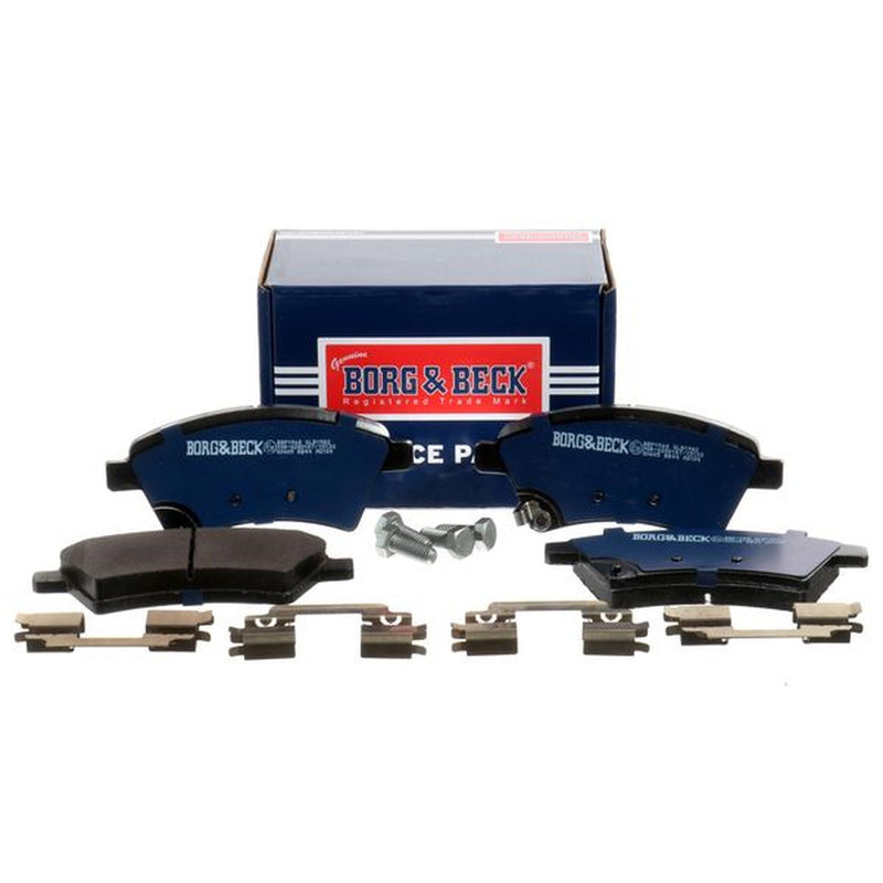 Borg & Beck Front & Rear Brake Discs & Pads fits Suzuki SX4 2006-2015 1.5 1.6