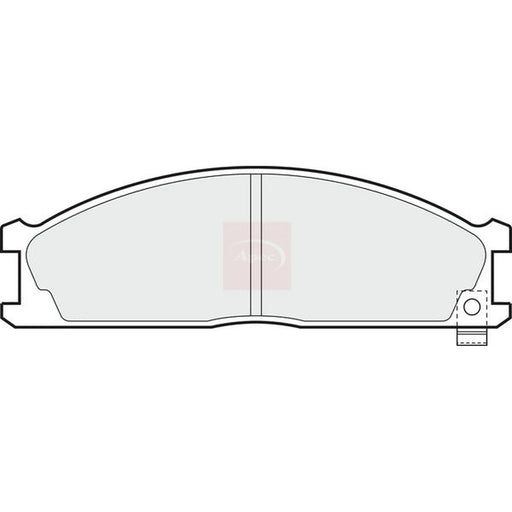 Apec Front Brake Pad Set PAD605