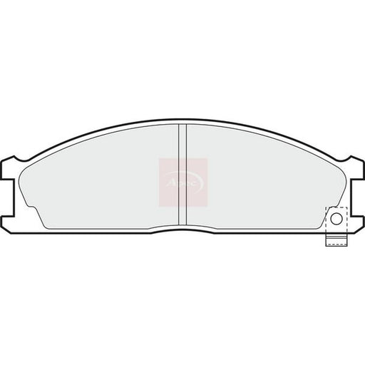 Apec Front Brake Pad Set fits Ldv Cub 1998-2001 2.3