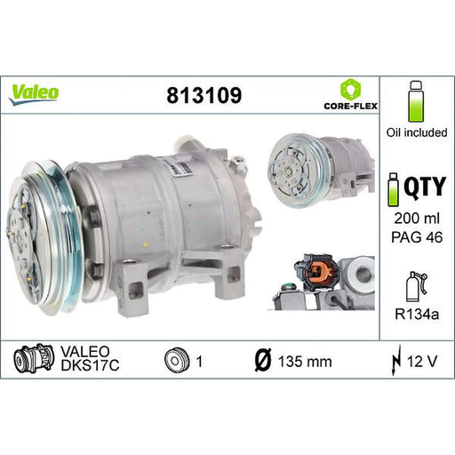 Valeo Air Conditioning Compressor 813109