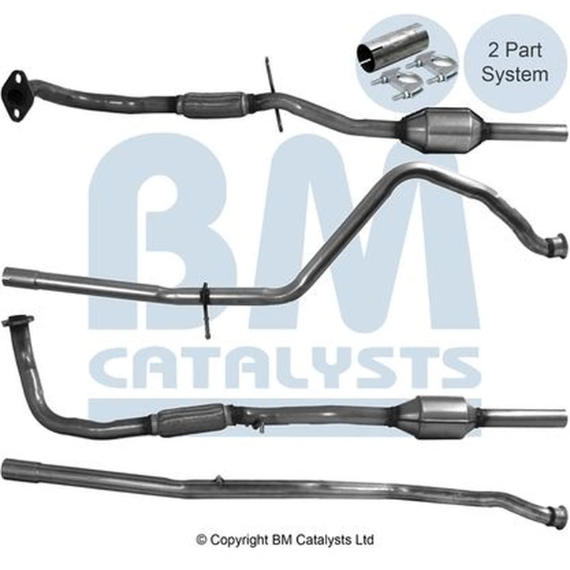 BM Catalysts Diesel Cat fits Opel Combo Box Body/Mpv 1994-2001 1.7
