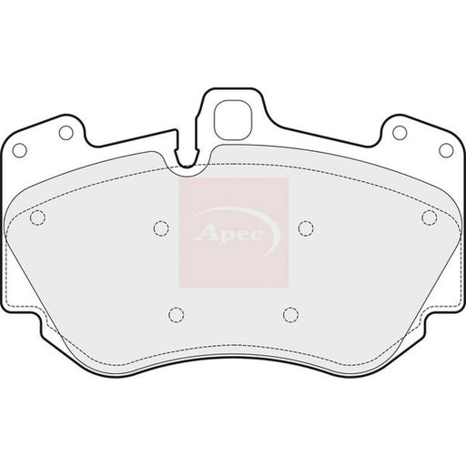 Apec Front Brake Pad Set PAD1647