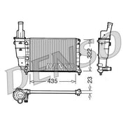Denso Engine Radiator DRM09095