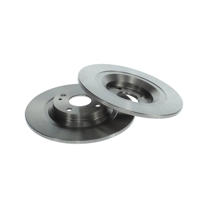 Bosch 2 x Solid Brake Discs fits Mazda MX-5 1998-2005 1.6 1.8