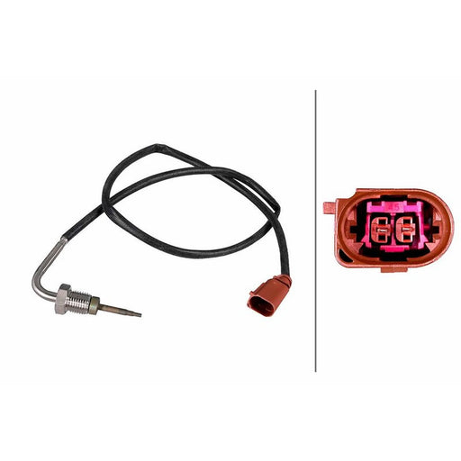 Hella Exhaust Gas Temperature Sensor before soot particulate filter fits Audi A3