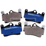 Borg & Beck Front & Rear Brake Discs & Pads fits VW Touareg 2002-2010 3.0 3.2
